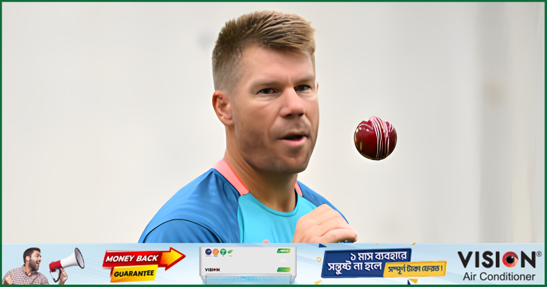 হ্যারিসকে নিজের জায়গায় দেখছেন ওয়ার্নার